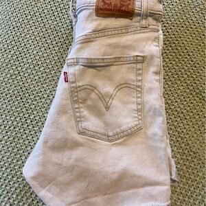 Levi high waisted cut offs